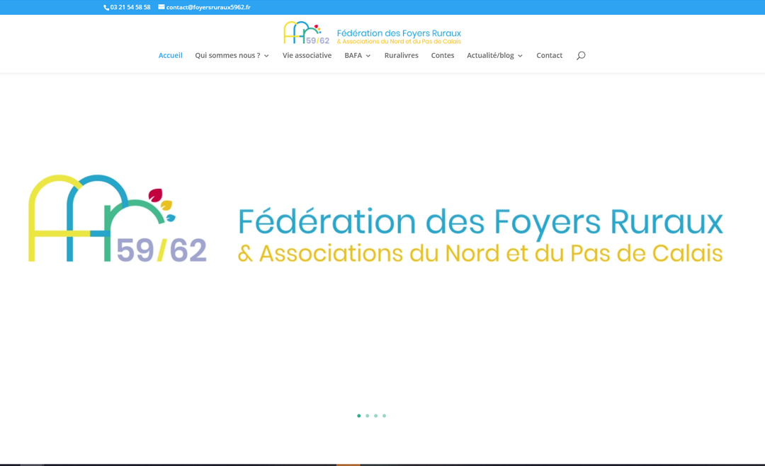 Le site des Foyers Ruraux fait peau neuve