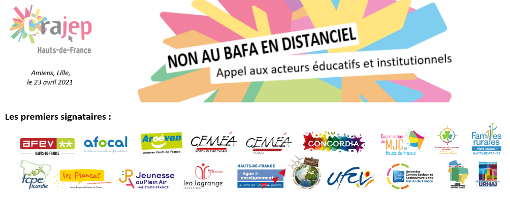 Pétition : Non au BAFA en distanciel