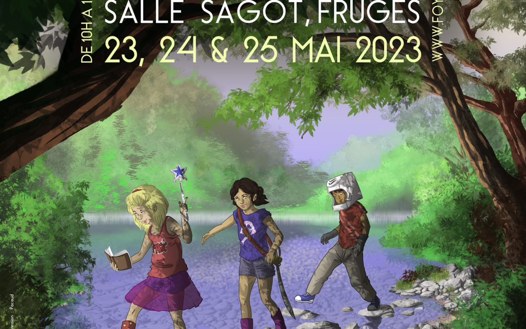 Affiche du salon ruralivres 2023